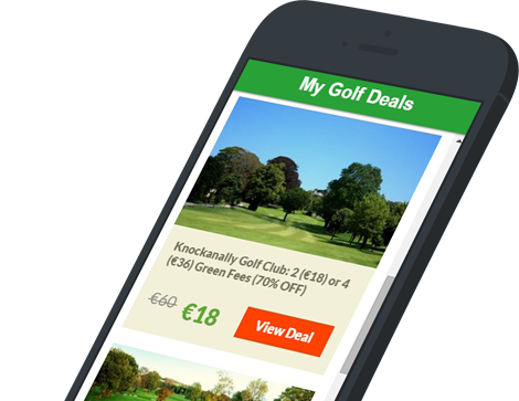 Golf deals at your fingertips