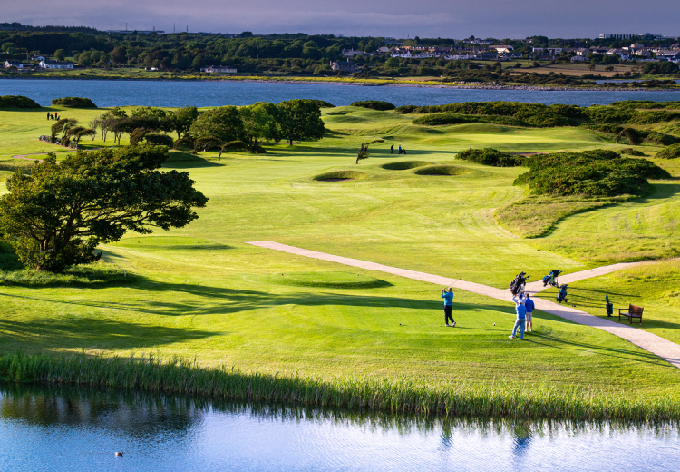 Galway Bay Golf Resort 2 Green Fees + Tea/Coffee + Trolleys