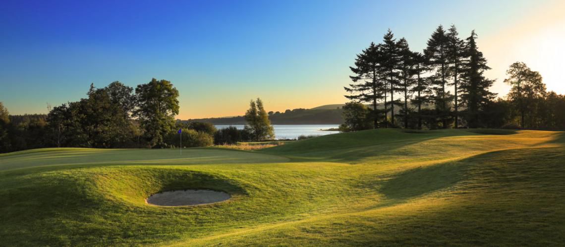 Tulfarris Hotel & Golf Resort: 2 Green Fees + Pull Trolleys Tulfarris Hotel & Golf Resort: 2 Green Fees + Pull Trolleys
