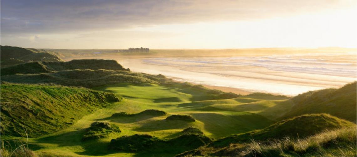 Into the West Golf Special: Green Fee at Trump Doonbeg, Dromoland Castle & Galway Bay Into the West Golf Special: Green Fee at Trump Doonbeg, Dromoland Castle & Galway Bay